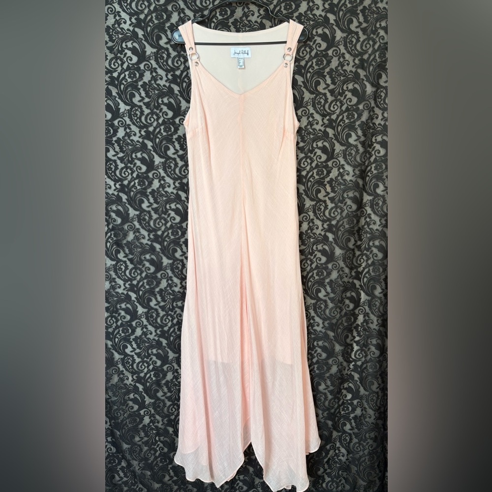 Joseph Ribkoff Asymmetrical Pink Dress
